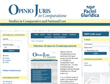 Tablet Screenshot of opiniojurisincomparatione.org